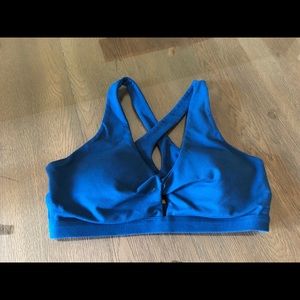 Fabletics sports bra in teal